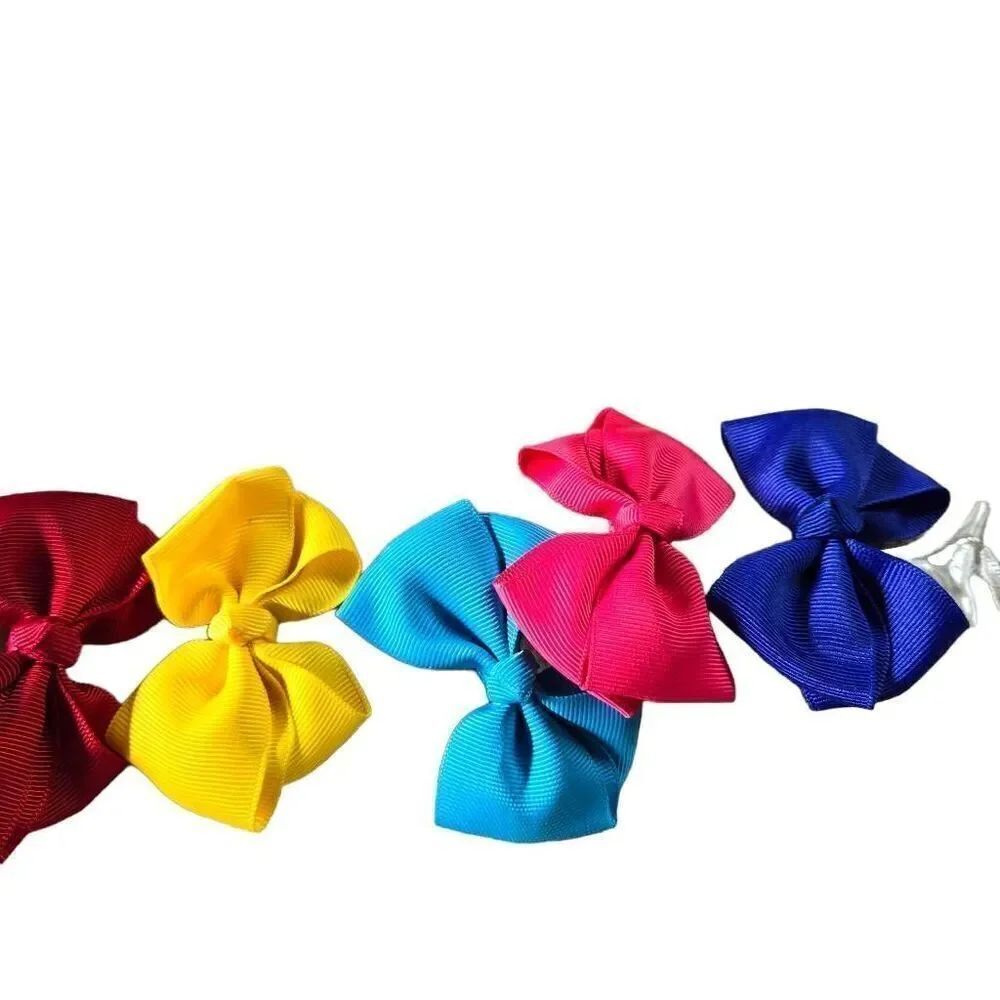 8 solid bows, 3". - Picture 2 of 4